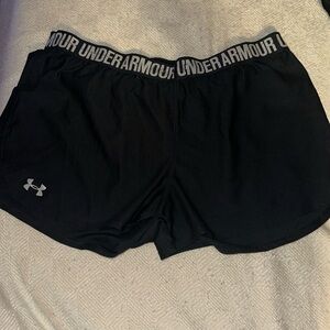Black under armor shorts
